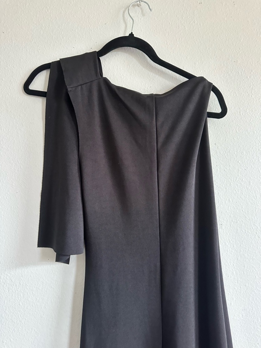 Classic Black Women's Slip Dress Maxi Commense size xs - Picture 2 of 11